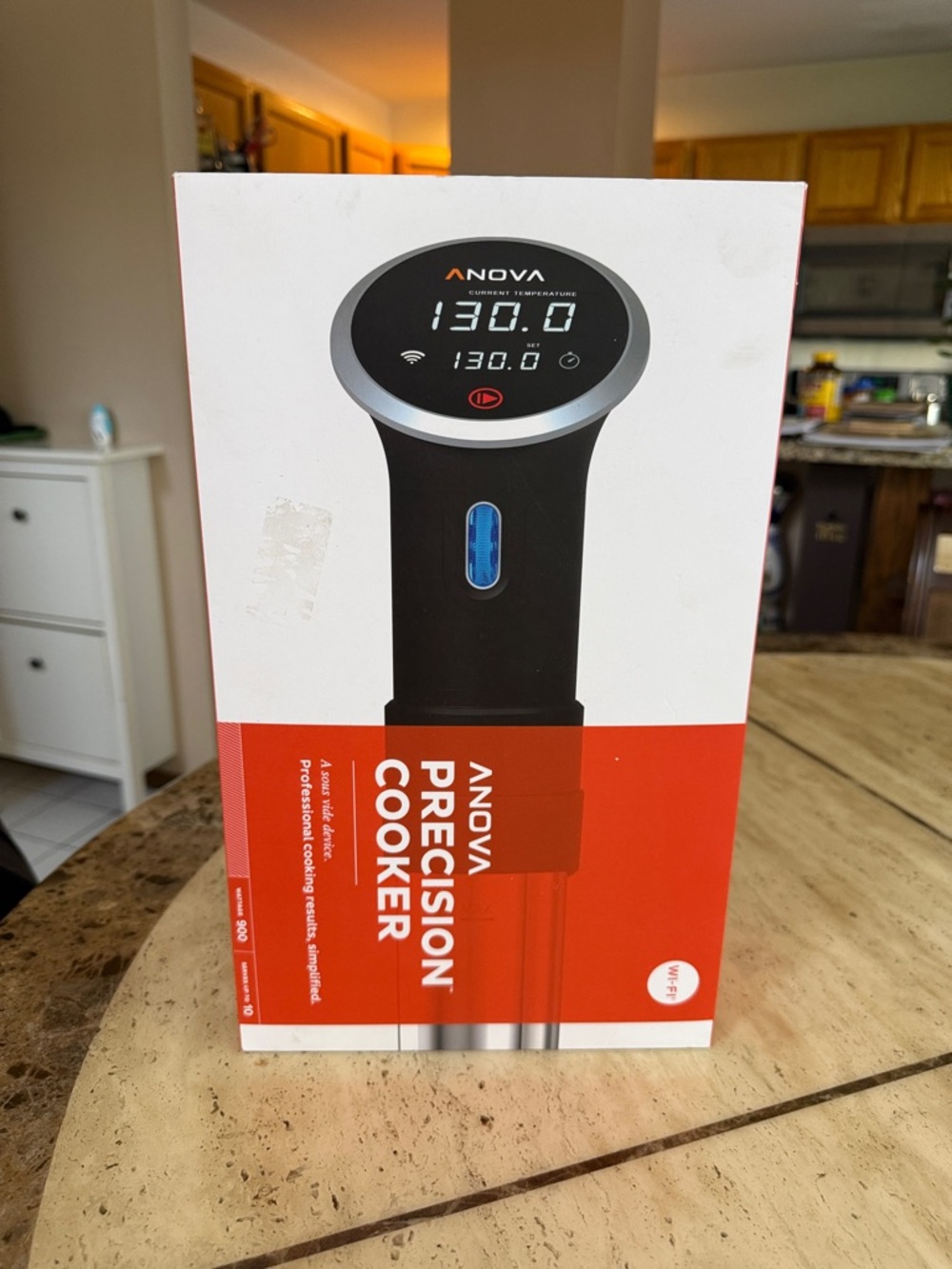Anova Precision Cooker Sous Vide Immersion Circulator - Black